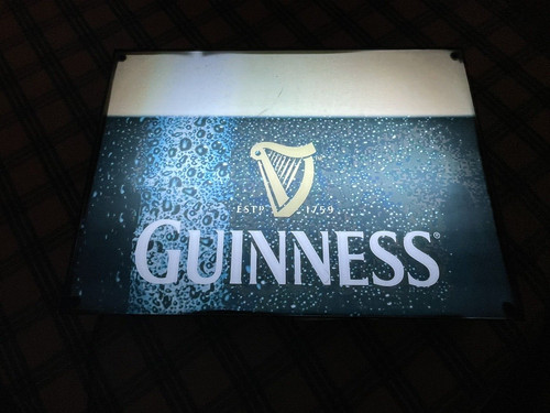 Guinness bear lighted - guinness, light