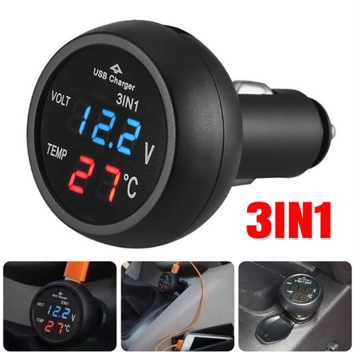 3in1 led digital voltmeter - 3in1,