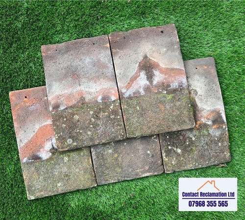 Reclaimed handmade 7x11 clay - 7x11,