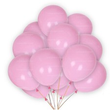 100 balloons pastel macaroon