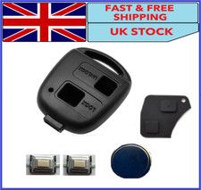 3 Button For Toyota Land Cruiser Corolla Yaris Avensis Key Fob Pad Switch Shell