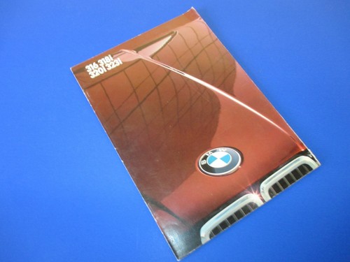 Bmw series brochure 1982 01 - bmw, /01