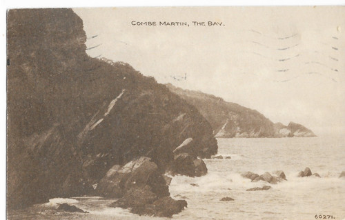 Postcard combe martin - postcard,