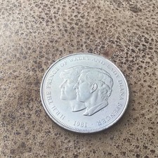 Silver coin 1981 - HRH The