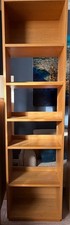 Habitat Radius Sold Oak Bookcase and Shelving Unit - excellent condition