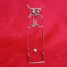 RETRO 1980s METAL DESK BALANCE TOY....OWL