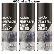 3 x 400ml BLACK MASTIC SEALANT