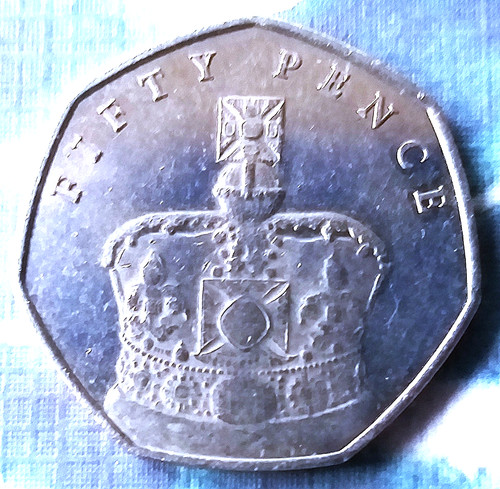 2018 isle man 50p coin - man,