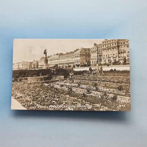 Brighton postcard 1932 real - postcard,