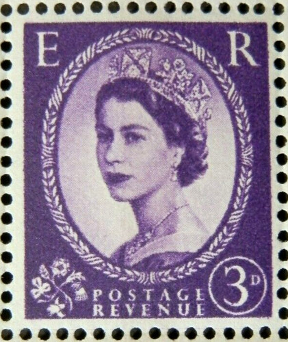 1966 sg615e qeii 1 - qeii, 3d.