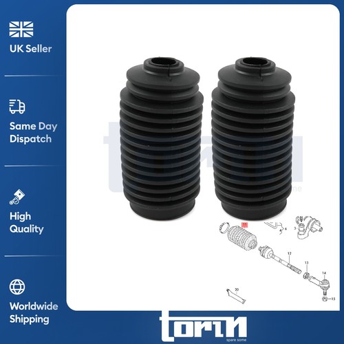 Steering rack boots left - 2x, &