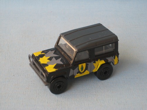 Matchbox land rover black - matchbox,