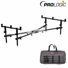 Prologic Black Fire 3 Rod Pod & Goal Post Kit (ALUMINIUM VERSION)