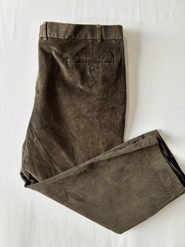 Mens brown luxury corduroy - m&s,
