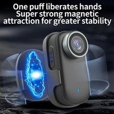 New 4K Thumb Action Camera WIFI Connectivity Magnetic Ball Head POV Body Worn