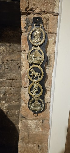 Vintage horse brasses - vintage,