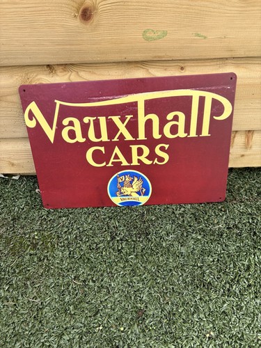 Vauxhall garage automobilia - vauxhall,