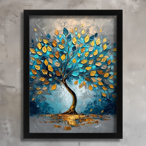 Gold tree life - of, poster