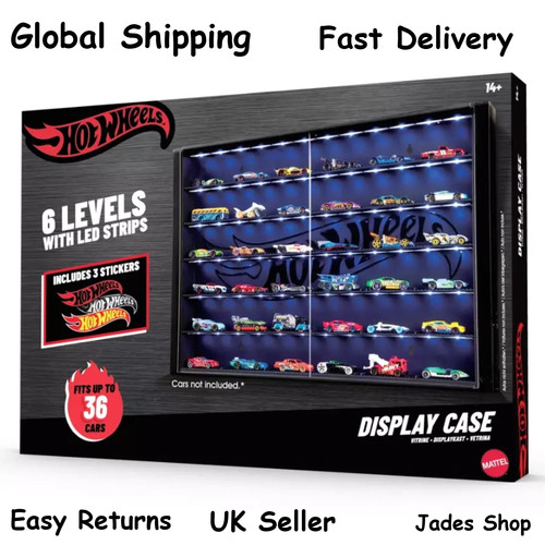 Hot wheels display case - display,