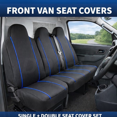 Van front seat - -, black