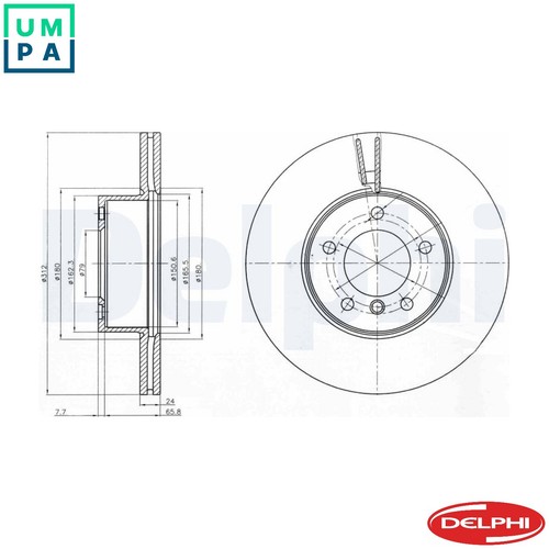 Brake disc bg4172c - brake, for