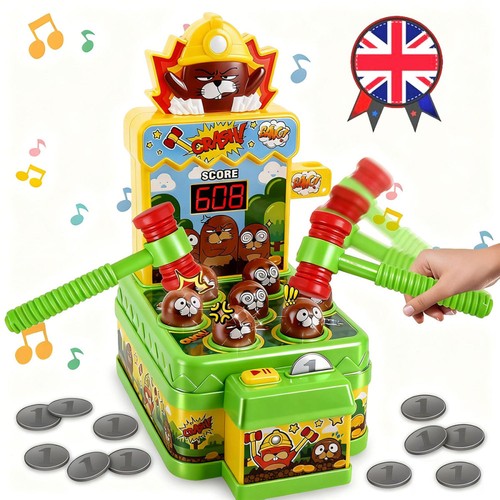Whack game with mole kid - whack,