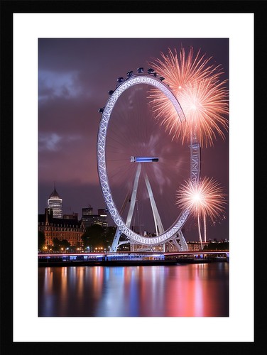 Epic london skyline framed - london,