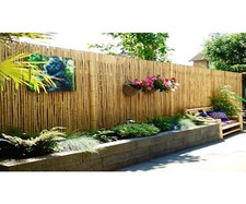 Bamboo Slat Fence Screen Roll