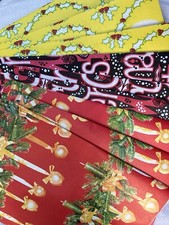 Vintage 1960s / 1970s X9 Christmas Wrapping Paper Sheets