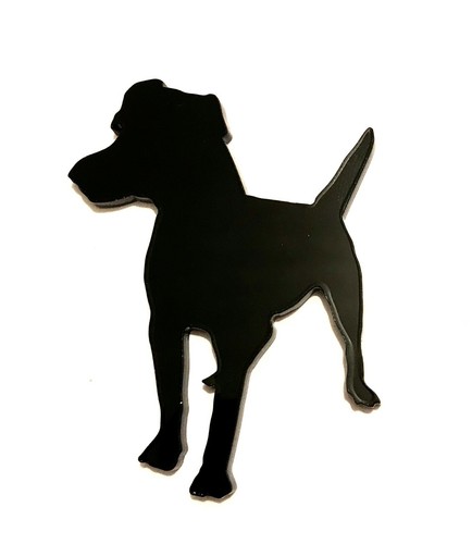Patterdale terrier dog brooch - patterdale,