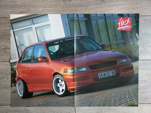 Vauxhall opel astra poster - vauxhall,