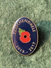 WW1 Passchendaele 1917 - 2017 Rememberance Badge.