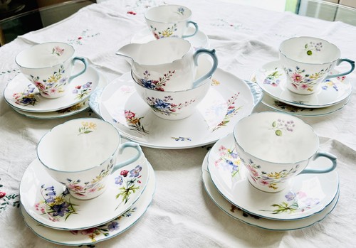 Shelley wild flowers 13668 tea - shelley,