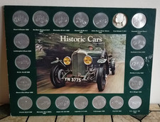 HISTORIC CARS COIN COLLECTION