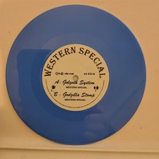 Rare - Western Special - Golgoth System- French Ska - Blue Vinyl 