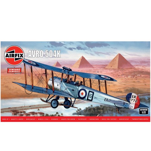 Airfix a01085v avro 504k - airfix,