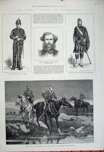 Old antique print - old,