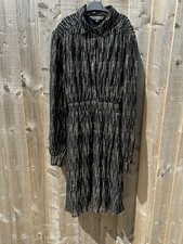 Lipsy Party Black Gold Dress