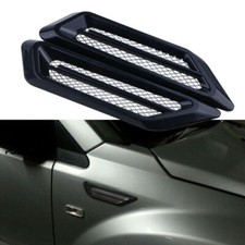 2x 3D Car Side Air Flow Vent
