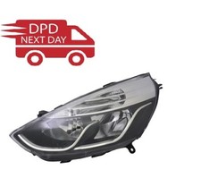Renault Clio 2012-2015 Front Chrome Headlight Headlamp Passenger Left Side
