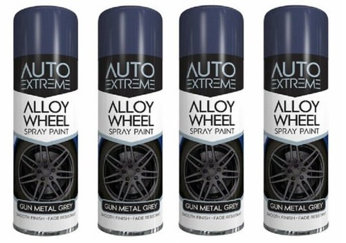 Gun metal grey alloy wheel - 4,