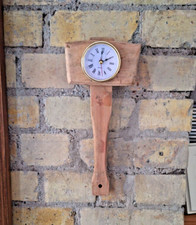 Wall clock - Up-cycled Carpenters Mallet - 1B