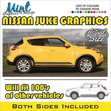 NISSAN JUKE Side Stripes JDM Nismo Decals Stickers Graphics TEKNA FREE P&P 014