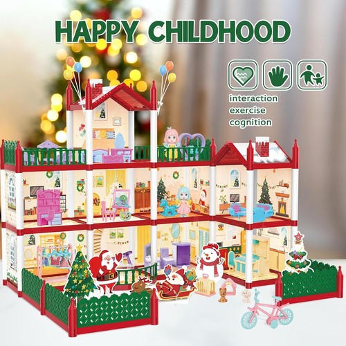 Children doll house furniture - house,