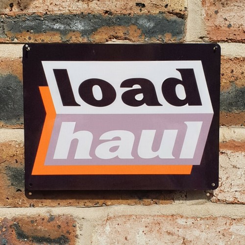 Loadhaul freight railway sign - freight,