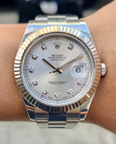 Rolex datejust diamond - rolex, ii