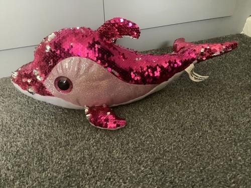 Large pink sequin - large,