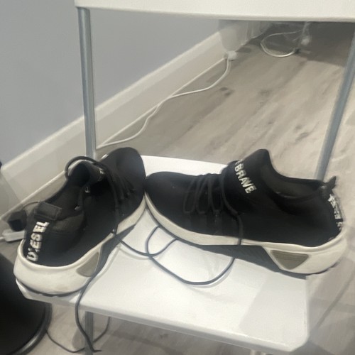 Diesel men black low top - men's,