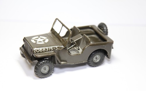 Triang minic clockwork jeep - minic,