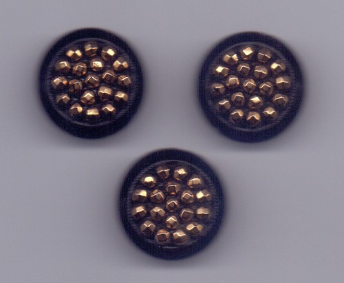 Vintage glass buttons - buttons,